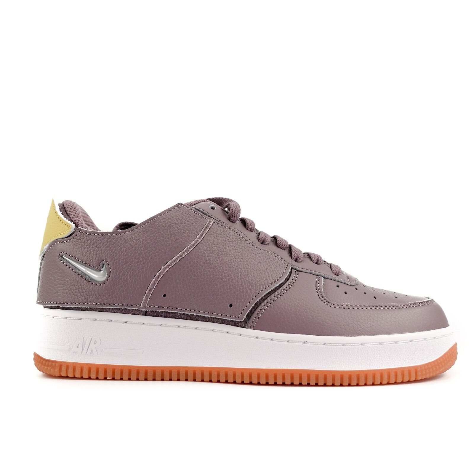 Nike Air Force 1/1 Nby Unlocked Jewel Swoosh Purple Dd1662-991 Mens Size 8